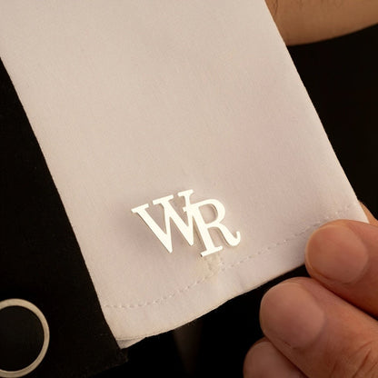 Personalized Initial Cufflinks