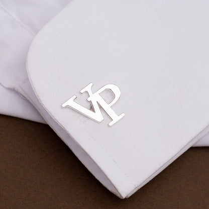 Personalized Initial Cufflinks