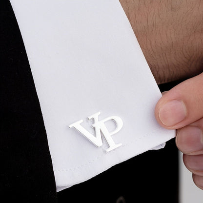 Personalized Initial Cufflinks