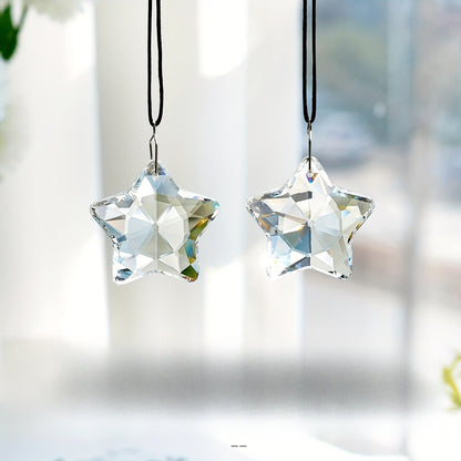 Faceted Star Hanging Ornament