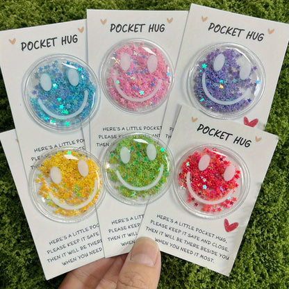Smiley Face Pocket Hug Card