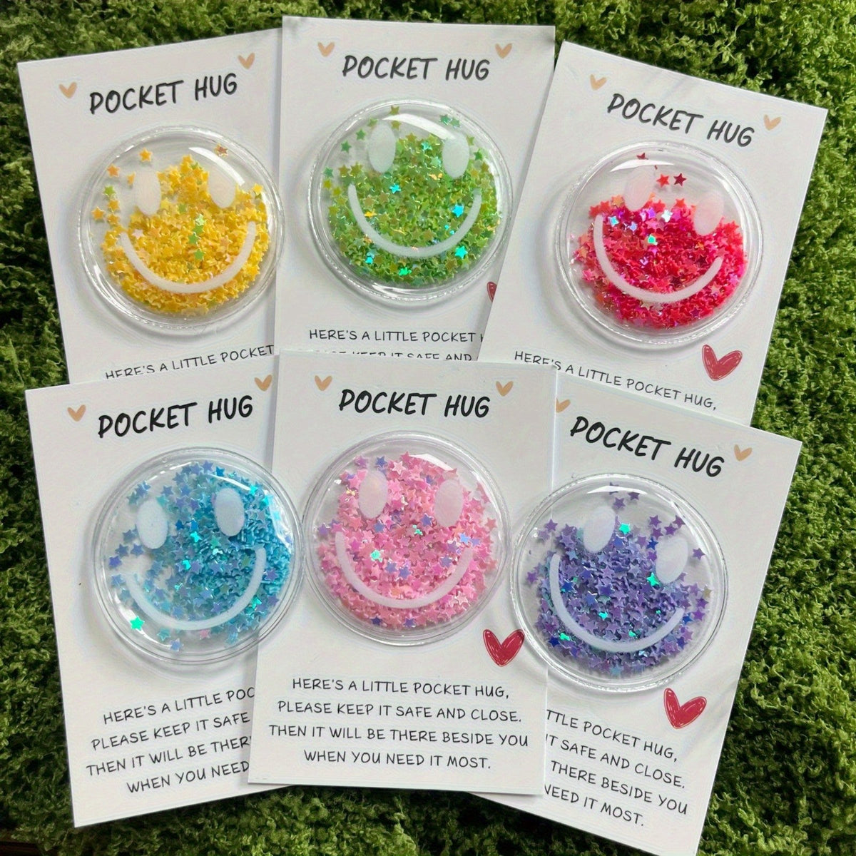 Smiley Face Pocket Hug Card