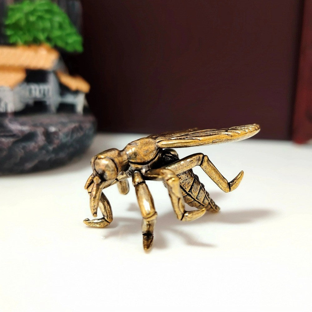 Brass Mosquito Figurine