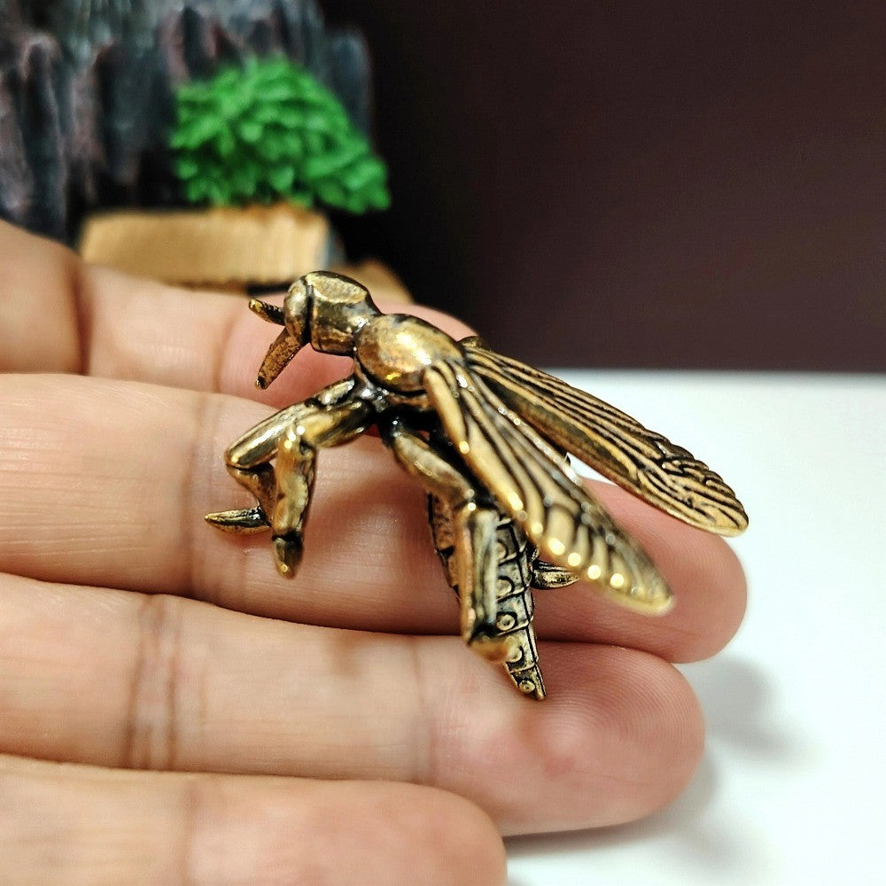 Brass Mosquito Figurine