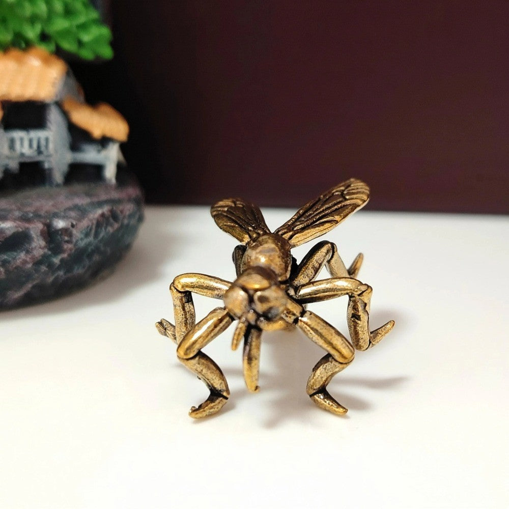 Brass Mosquito Figurine