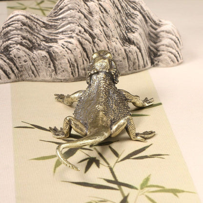 Textured Lizard Figurine