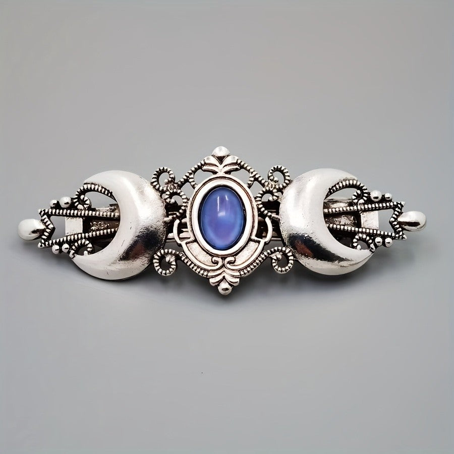 Crescent Moon Hair Clip