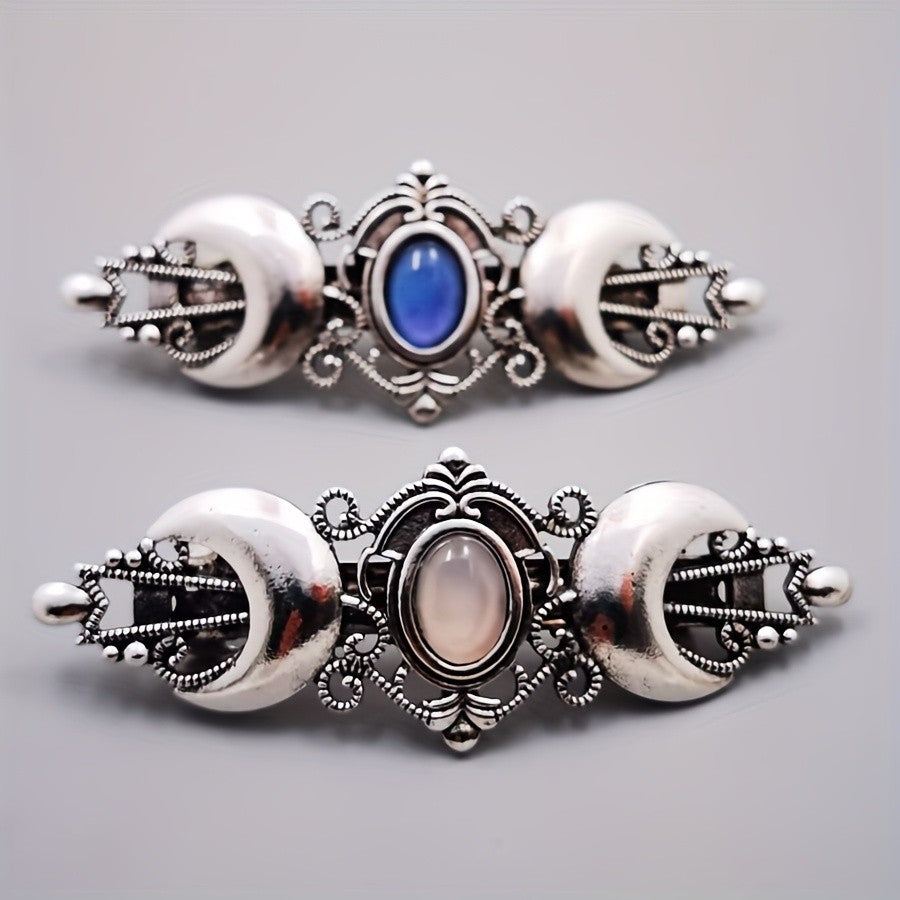 Crescent Moon Hair Clip