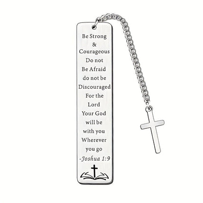 Joshua 1:9 Cross Bookmark