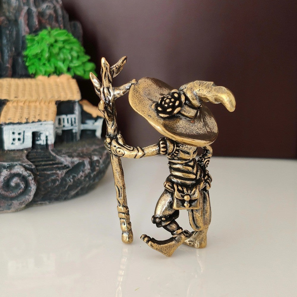Whimsical Frog Figurine