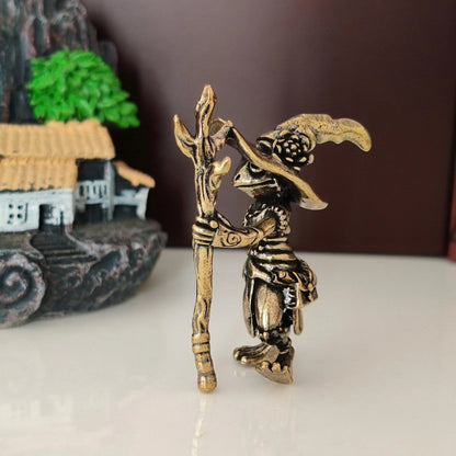 Whimsical Frog Figurine