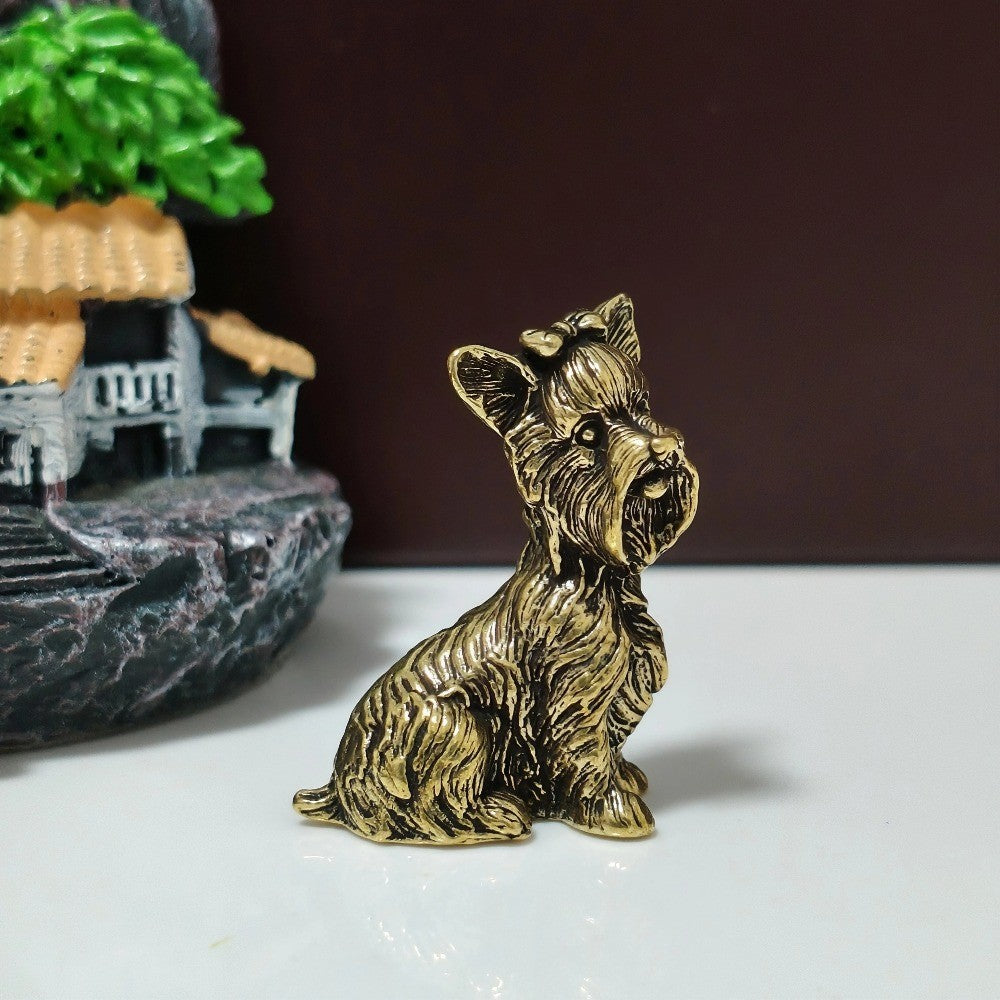 Schnauzer Dog Figurine
