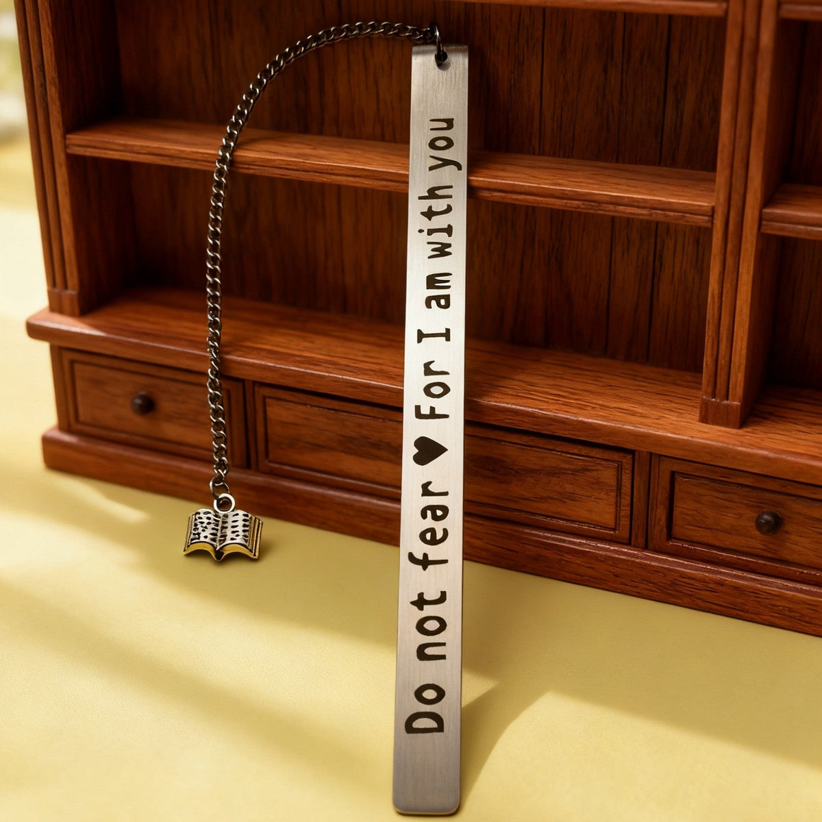 Inspirational Book Charm Bookmark