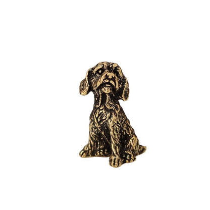 Sitting Dog Figurine