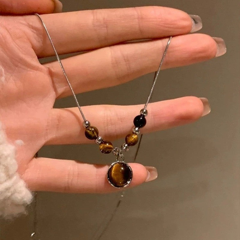 Tiger's Eye Bead Necklace