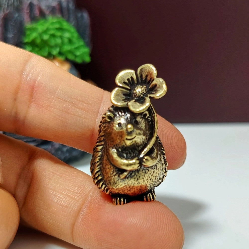 Floral Hedgehog Ornament