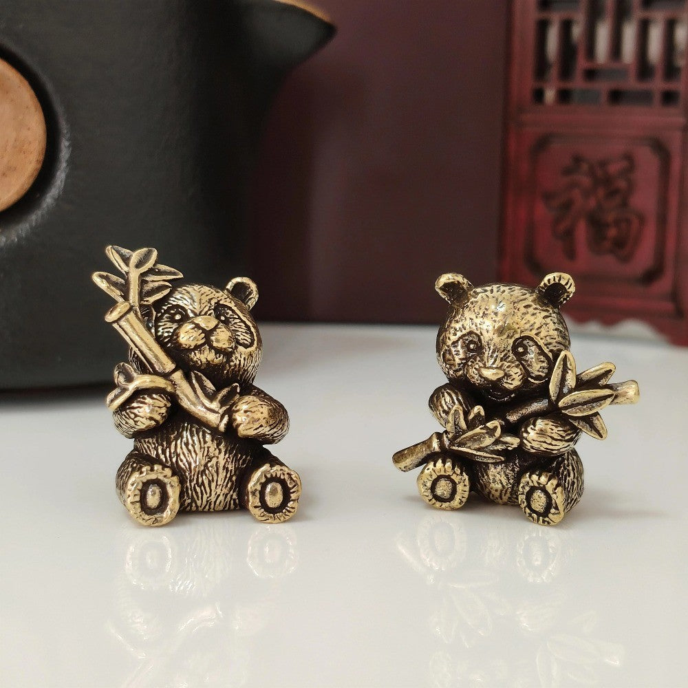 Panda Tea Pet Figurine