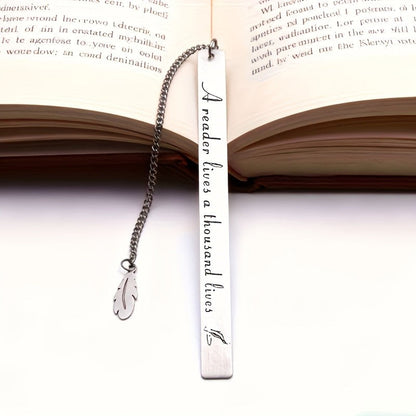 Reader Lives a Thousand Lives Bookmark