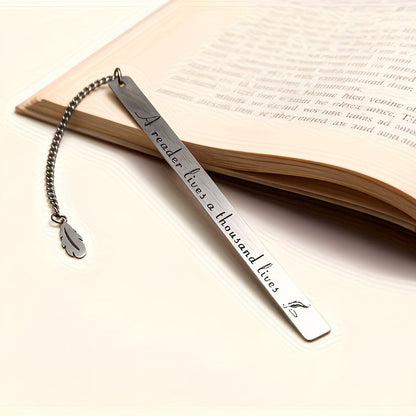 Reader Lives a Thousand Lives Bookmark