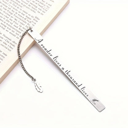 Reader Lives a Thousand Lives Bookmark