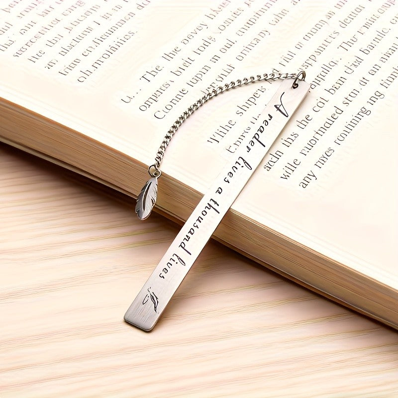 Reader Lives a Thousand Lives Bookmark