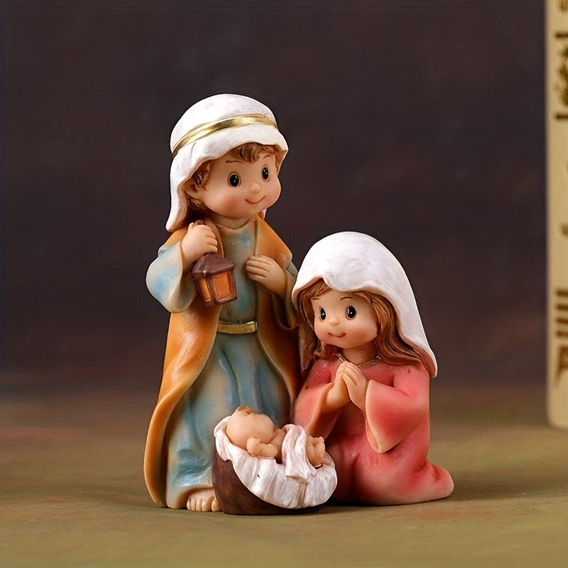 Praying Holy Family Figurine Set