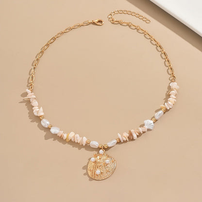 Shell Bead Necklace