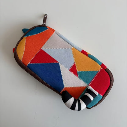 Patchwork Cat Pencil Case