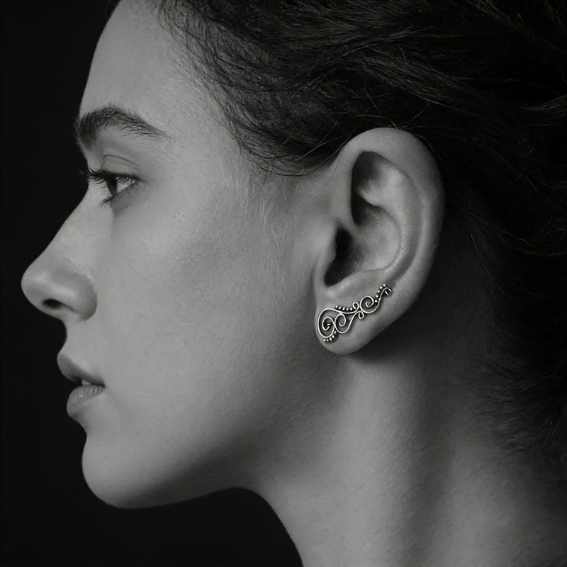 Scroll Pattern Ear Cuff