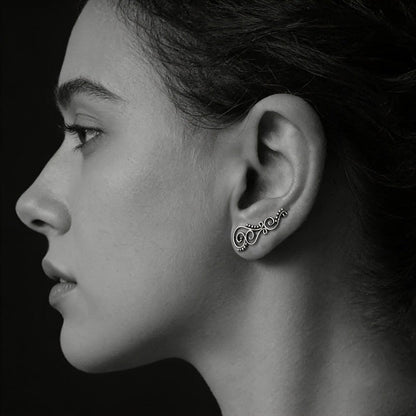 Scroll Pattern Ear Cuff