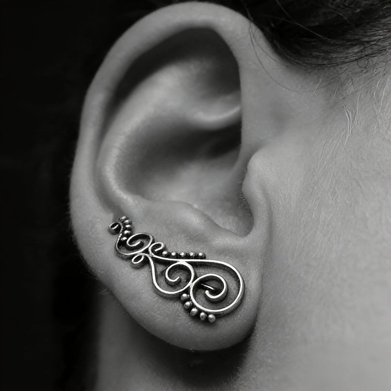 Scroll Pattern Ear Cuff