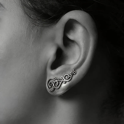 Scroll Pattern Ear Cuff