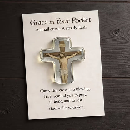 Jesus Cross Greeting Card
