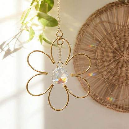 Open Petal Flower Suncatcher