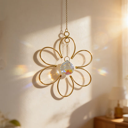 Open Petal Flower Suncatcher