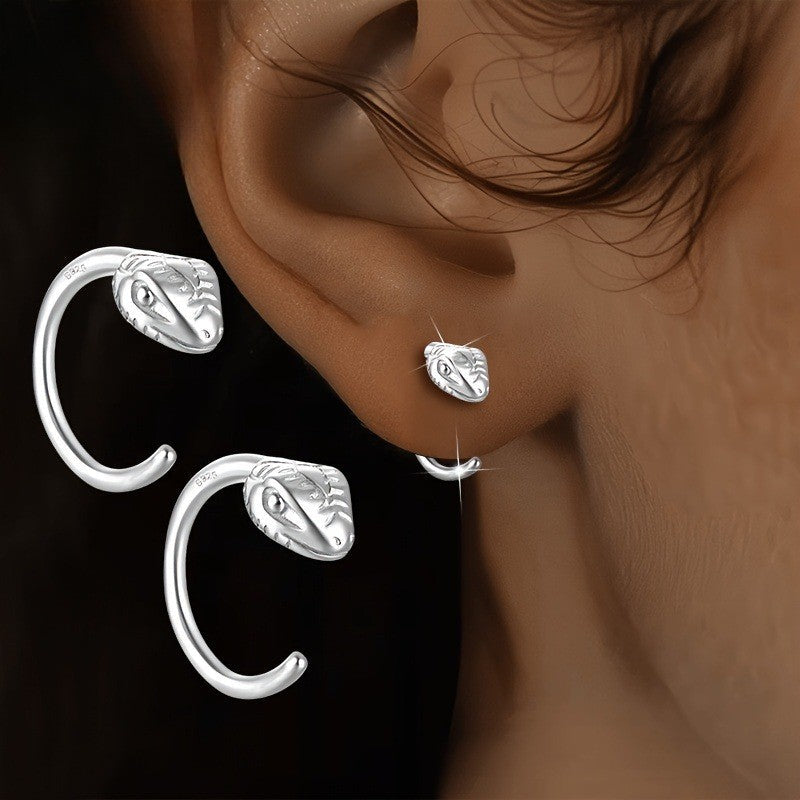 Snake Head Ear Cuff