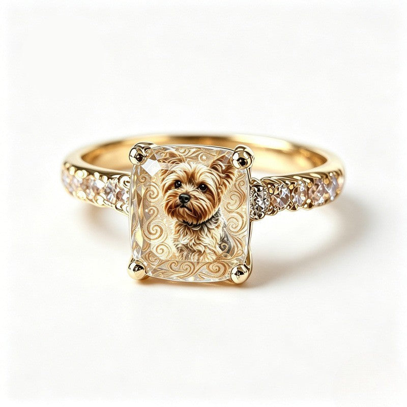 Yorkshire Terrier Square Ring