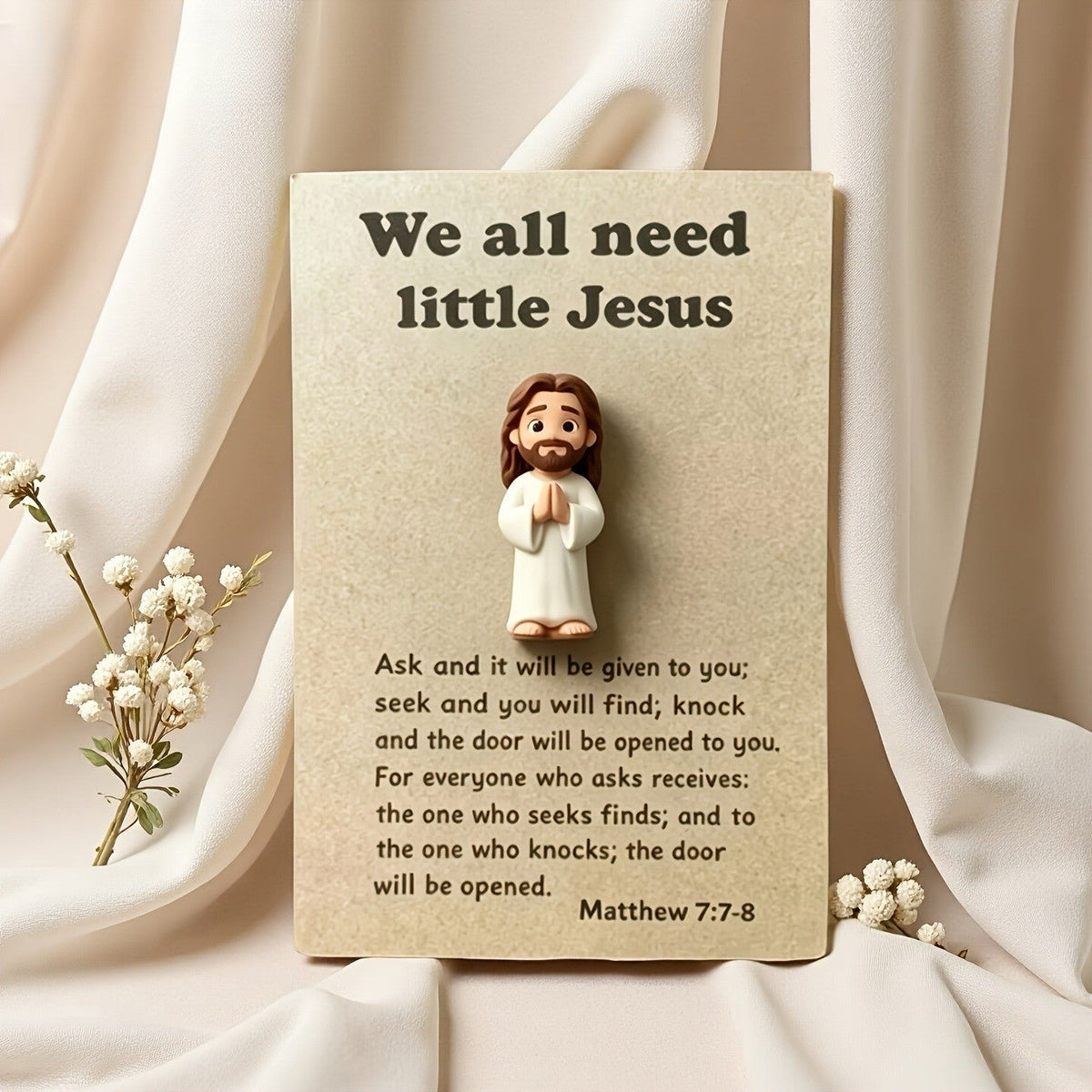 Prayer Figure Keepsake Card