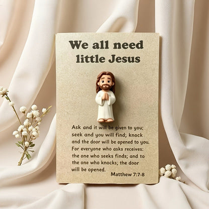 Prayer Figure Keepsake Card