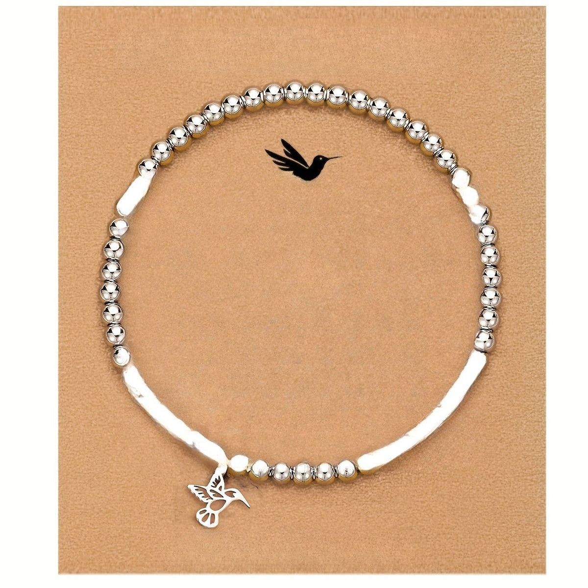 Hummingbird Bead Bracelet