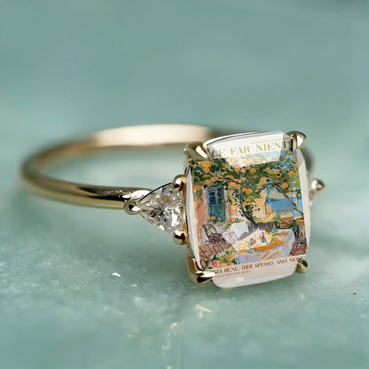 Lemon Tree Art Ring