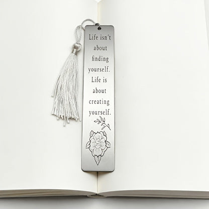 Floral Quote Bookmark