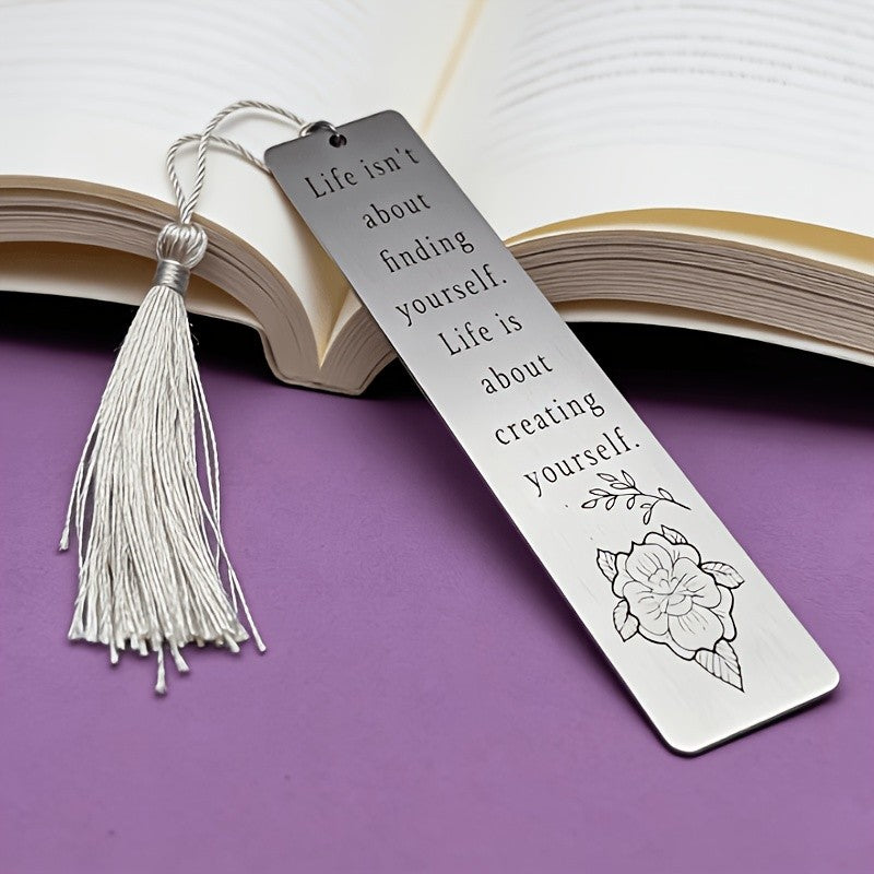Floral Quote Bookmark
