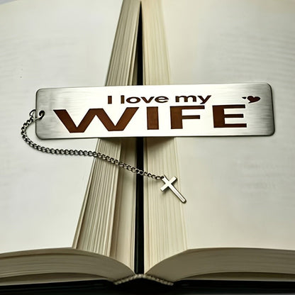 I Love My Wife Bookmark