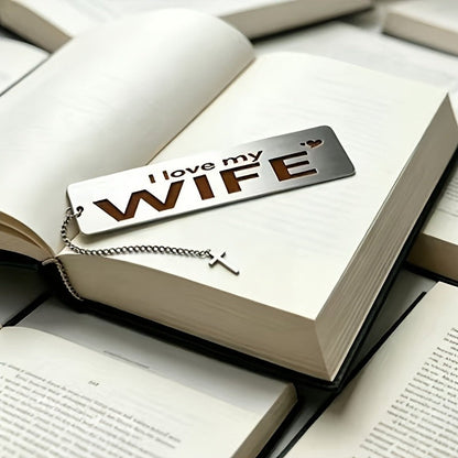I Love My Wife Bookmark