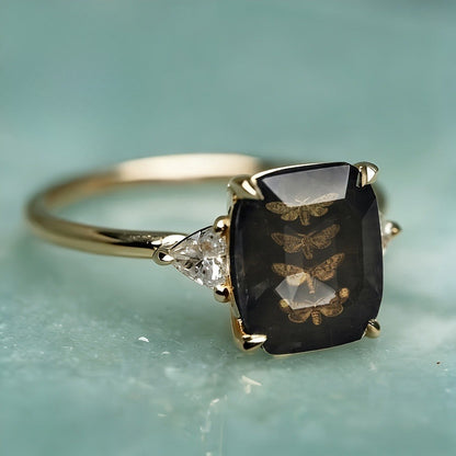 Moth Rectangular Ring