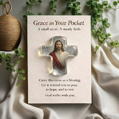 Jesus Cross Pocket Card
