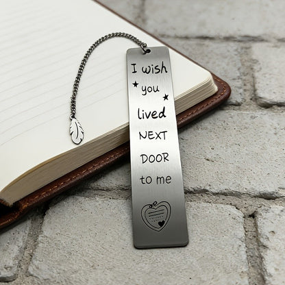 "I Wish You Lived Next Door" Bookmark