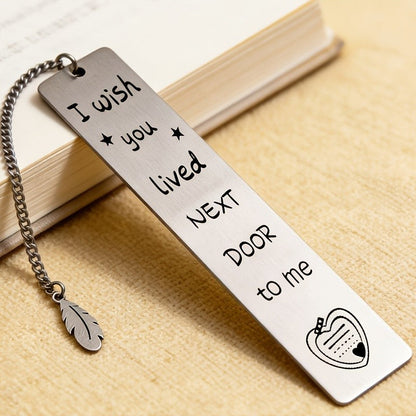 "I Wish You Lived Next Door" Bookmark