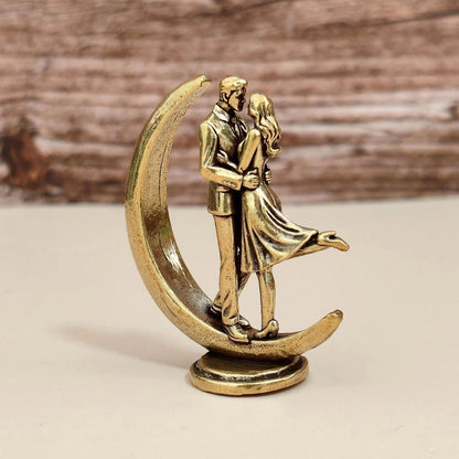 Crescent Moon Couple Figurine